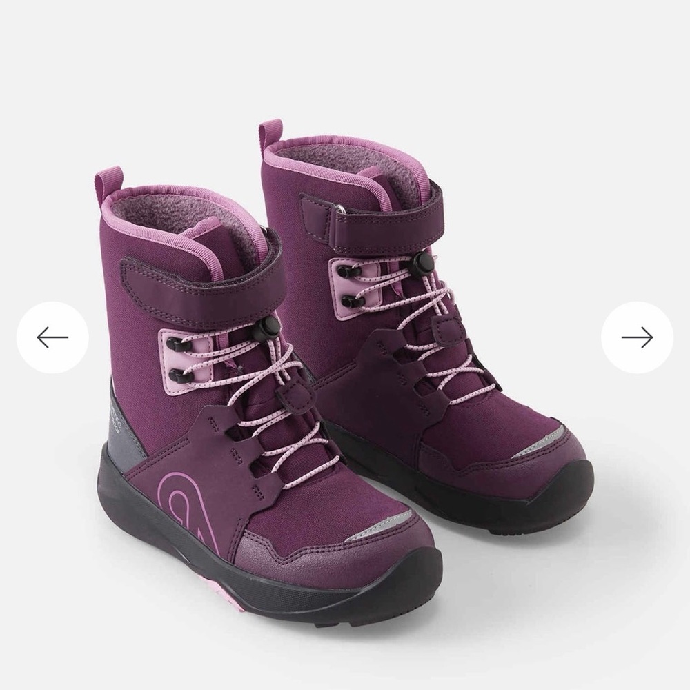 Cozy Kids Snow Boots - Purple